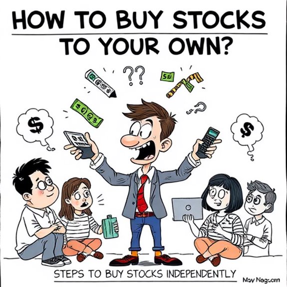 buying stocks independently steps