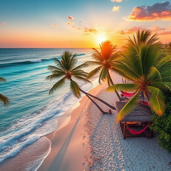 tropical beach escapes
