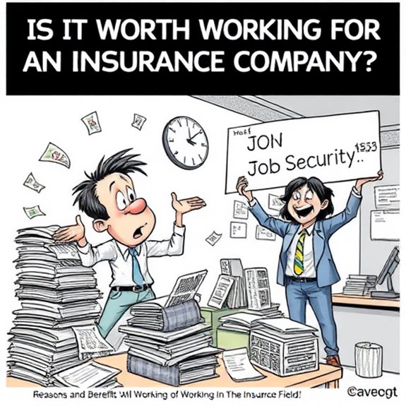 advantages of insurance careers