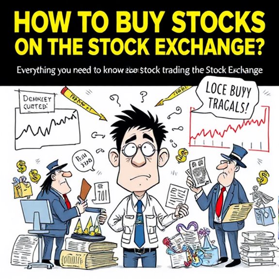 buying stocks in market