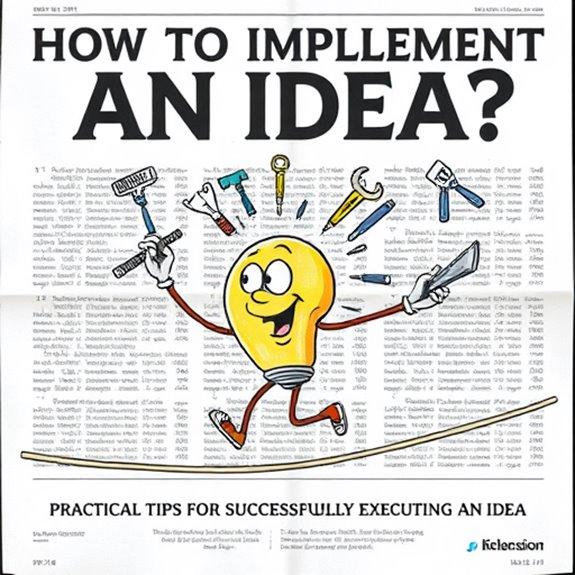 implementing an idea successfully