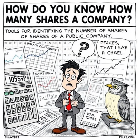 public company stock count